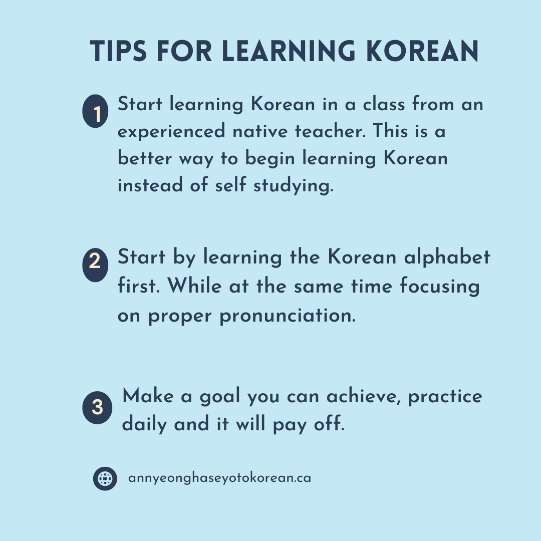 ALK- Tips for learning Korean for Korean learners.